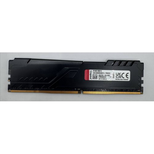 Озу Kingston DDR4 16GB 3600Mhz FURY Beast Black (KF436C18BB/16) (Восстановлено продавцом, 884408) купить в Украине: Киев, Днепр, Харьков, Одесса  | Проверка совместимости, низкая цена, отзывы, характеристики от TELEMART фото