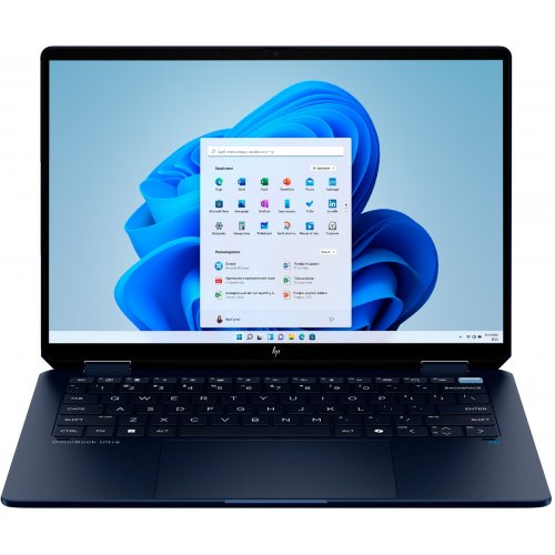 Ноутбук HP OmniBook Ultra Flip x360 14-fh0020ua (C9RU6EA) Atmospheric Blue купити в Україні: Київ, Львів, Хмельницький, Тернопіль, Івано-Франківськ | Низька ціна, відгуки, характеристики від TELEMART фото