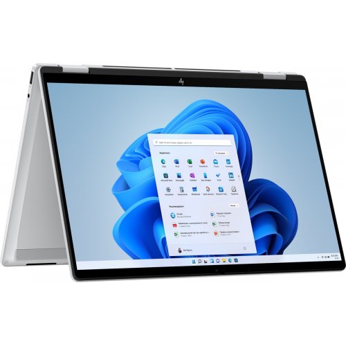 Ноутбук HP OmniBook X Flip x360 14-fm0013ua (C9RV5EA) Glacier Silver купити в Україні: Київ, Львів, Хмельницький, Тернопіль, Івано-Франківськ | Низька ціна, відгуки, характеристики від TELEMART фото