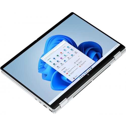 Ноутбук HP OmniBook X Flip x360 14-fm0013ua (C9RV5EA) Glacier Silver купити в Україні: Київ, Львів, Хмельницький, Тернопіль, Івано-Франківськ | Низька ціна, відгуки, характеристики від TELEMART фото
