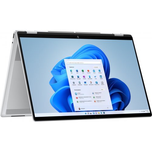 Ноутбук HP OmniBook X Flip x360 16-as0010ua (C9RW6EA) Glacier Silver купити в Україні: Київ, Львів, Хмельницький, Тернопіль, Івано-Франківськ | Низька ціна, відгуки, характеристики від TELEMART фото