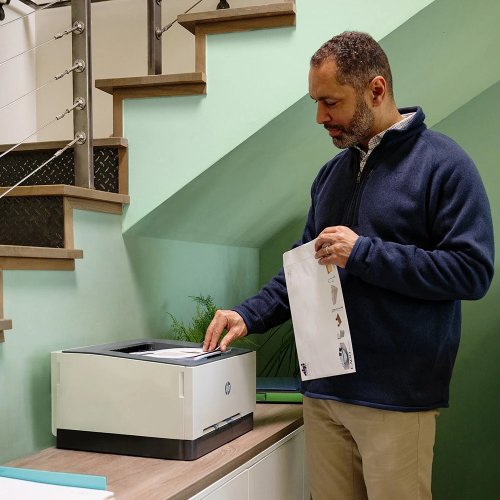Принтер HP Color LaserJet Pro 3203dn (8D7L2A) купить в Украине: Киев, Днепр, Харьков, Одесса  | Низкая цена, отзывы, характеристики от TELEMART фото