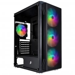 Корпус 1stPlayer X5-BK-4F1 750W (X5-BK-4F1-PS-750FK-EU) Black