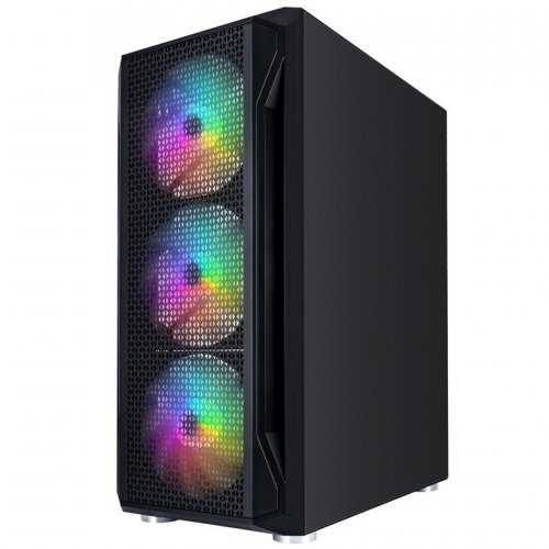 Корпус 1stPlayer X5-BK-4F1 750W (X5-BK-4F1-PS-750FK-EU) Black купити в Україні: Київ, Львів, Хмельницький, Тернопіль, Івано-Франківськ | Перевірка сумісності, низька ціна, відгуки, характеристики від TELEMART фото