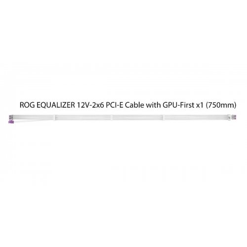 Кабель Asus ROG Equalizer (90YE00BP-B0QA00) White купити в Україні: Київ, Львів, Хмельницький, Тернопіль, Івано-Франківськ | Низька ціна, відгуки, характеристики від TELEMART фото
