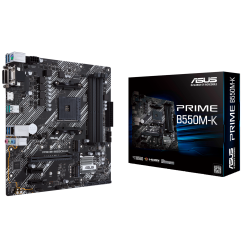 Материнська плата Asus PRIME B550M-K (sAM4, AMD B550) (Відновлено продавцем, 884715)