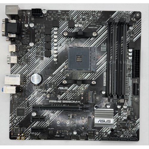 Материнская плата Asus PRIME B550M-K (sAM4, AMD B550) (Восстановлено продавцом, 884715) купить в Украине: Киев, Днепр, Харьков, Одесса  | Проверка совместимости, низкая цена, отзывы, характеристики от TELEMART фото