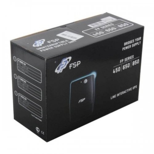 Уцінка дбж FSP FP 850VA (PPF4801102) (Розкрита упаковка, 884723) купити в Україні: Київ, Львів, Хмельницький, Тернопіль, Івано-Франківськ | Низька ціна, відгуки, характеристики від TELEMART фото