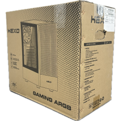 Уцінка корпус HEXO Gaming ARGB без БЖ Black (Пошкоджено пакування, 884727)