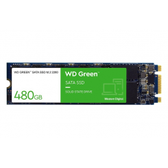 Ssd-диск Western Digital Green 480GB M.2 (2280 SATA) (WDS480G3G0B) (Восстановлено продавцом, 884760)