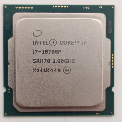 Процесор Intel Core i7-10700F 2.9(4.8)GHz 16MB s1200 Tray (CM8070104282329) (Відновлено продавцем, 884765) купити в Україні: Київ, Львів, Хмельницький, Тернопіль, Івано-Франківськ | Перевірка сумісності, низька ціна, відгуки, характеристики від TELEMART фото