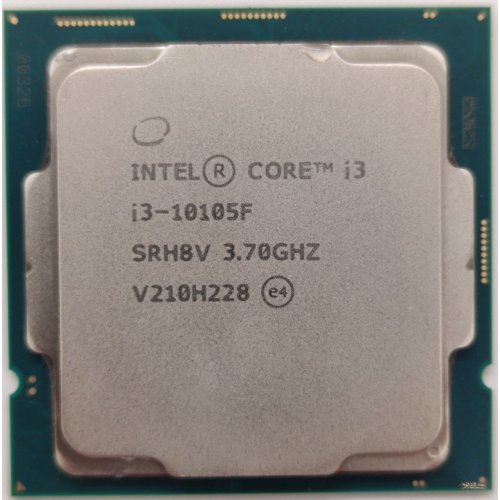 Процессор Intel Core i3-10105F 3.7(4.4)GHz 6MB s1200 Tray (CM8070104291323) (Восстановлено продавцом, 884777) купить в Украине: Киев, Днепр, Харьков, Одесса  | Проверка совместимости, низкая цена, отзывы, характеристики от TELEMART фото