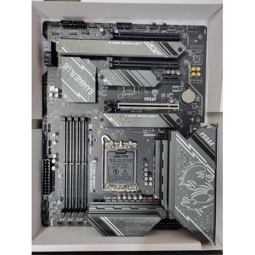 Уцінка материнська плата MSI Z790 GAMING PLUS WIFI (s1700, Intel Z790) (Сліди використання, 884806) купити в Україні: Київ, Львів, Хмельницький, Тернопіль, Івано-Франківськ | Перевірка сумісності, низька ціна, відгуки, характеристики від TELEMART фото