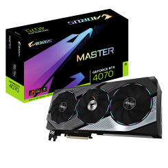 Відеокарта Gigabyte GeForce RTX 4070 MASTER 12228MB (GV-N4070AORUS M-12GD) (Відновлено продавцем, 884807)