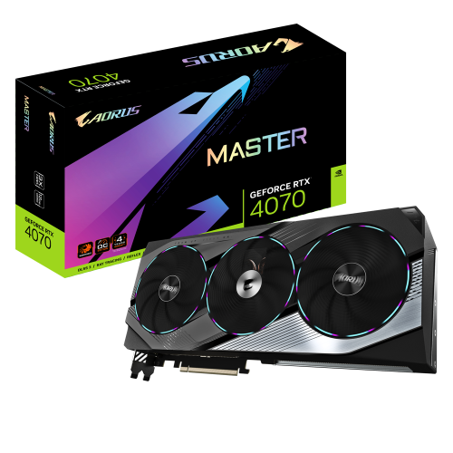 Відеокарта Gigabyte GeForce RTX 4070 MASTER 12228MB (GV-N4070AORUS M-12GD) (Відновлено продавцем, 884807) купити в Україні: Київ, Львів, Хмельницький, Тернопіль, Івано-Франківськ | Перевірка сумісності, низька ціна, відгуки, характеристики від TELEMART фото