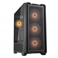 Уцінка корпус Cougar MX600 RGB Tempered Glass без БЖ Black (Розкрита упаковка, 884823)