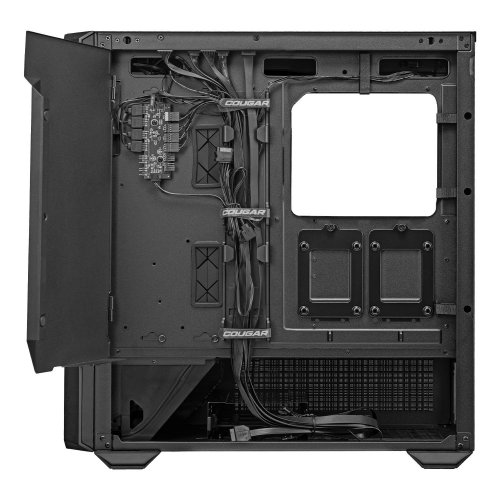 Уцінка корпус Cougar MX600 RGB Tempered Glass без БЖ Black (Розкрита упаковка, 884823) купити в Україні: Київ, Львів, Хмельницький, Тернопіль, Івано-Франківськ | Перевірка сумісності, низька ціна, відгуки, характеристики від TELEMART фото