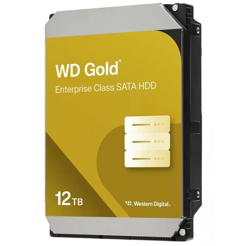 Жорсткий диск Western Digital Gold Enterprise Class 12TB 512MB 7200RPM 3.5" (WD122KRYZ) купити в Україні: Київ, Львів, Хмельницький, Тернопіль, Івано-Франківськ | Перевірка сумісності, низька ціна, відгуки, характеристики від TELEMART фото