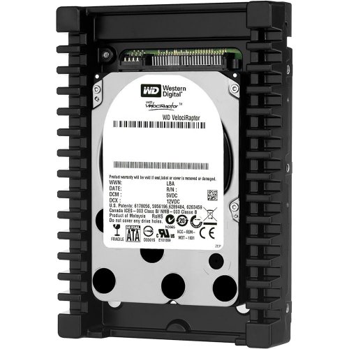 Жорсткий диск Western Digital VelociRaptor 1TB 64MB 10000RPM 2.5" з перехідником 3.5" (WD1000CHTZ) купити в Україні: Київ, Львів, Хмельницький, Тернопіль, Івано-Франківськ | Перевірка сумісності, низька ціна, відгуки, характеристики від TELEMART фото
