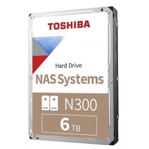 Жесткий диск Toshiba N300 6TB 512MB 7200RPM 3.5" (MN10ADA600S) купить в Украине: Киев, Днепр, Харьков, Одесса  | Проверка совместимости, низкая цена, отзывы, характеристики от TELEMART фото
