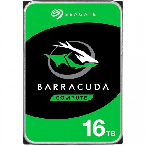 Жорсткий диск Seagate BarraCuda 16TB 512MB 7200RPM 3.5" (ST16000DM001) купити в Україні: Київ, Львів, Хмельницький, Тернопіль, Івано-Франківськ | Перевірка сумісності, низька ціна, відгуки, характеристики від TELEMART фото