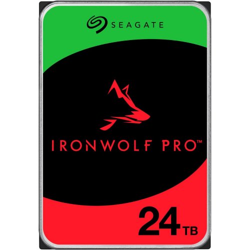 Жесткий диск Seagate IronWolf Pro 24TB 512MB 7200RPM 3.5" (ST24000NT002) купить в Украине: Киев, Днепр, Харьков, Одесса  | Проверка совместимости, низкая цена, отзывы, характеристики от TELEMART фото