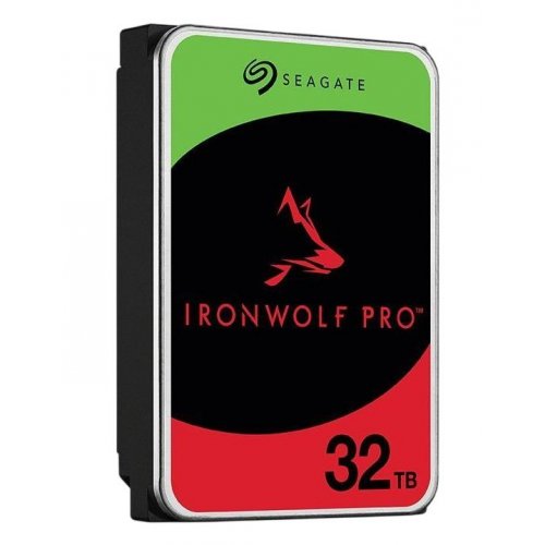 Жесткий диск Seagate IronWolf Pro 32TB 512MB 7200RPM 3.5" (ST32000NT000) купить в Украине: Киев, Днепр, Харьков, Одесса  | Проверка совместимости, низкая цена, отзывы, характеристики от TELEMART фото