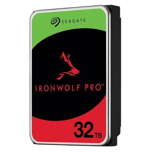 Жесткий диск Seagate IronWolf Pro 32TB 512MB 7200RPM 3.5" (ST32000NT000) купить в Украине: Киев, Днепр, Харьков, Одесса  | Проверка совместимости, низкая цена, отзывы, характеристики от TELEMART фото