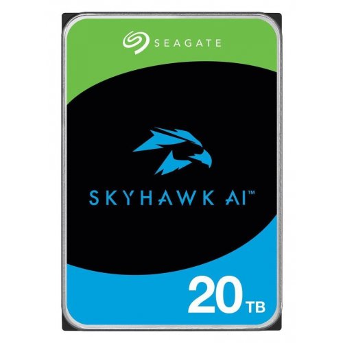 Жесткий диск Seagate SkyHawk AI 20TB 512MB 3.5" (ST20000VE004) купить в Украине: Киев, Днепр, Харьков, Одесса  | Проверка совместимости, низкая цена, отзывы, характеристики от TELEMART фото