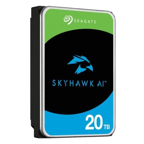 Жесткий диск Seagate SkyHawk AI 20TB 512MB 3.5" (ST20000VE004) купить в Украине: Киев, Днепр, Харьков, Одесса  | Проверка совместимости, низкая цена, отзывы, характеристики от TELEMART фото