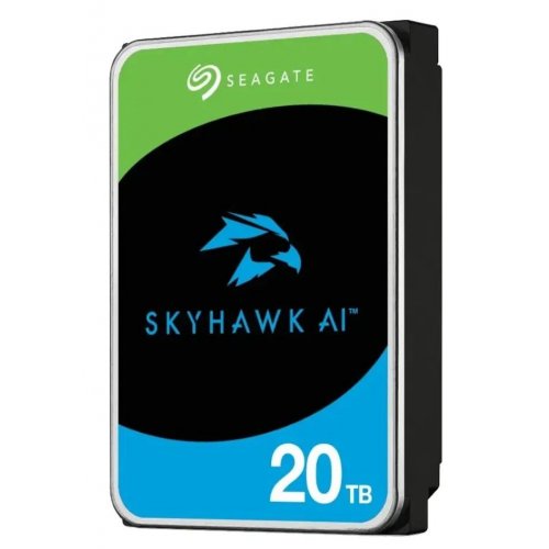 Жесткий диск Seagate SkyHawk AI 20TB 512MB 3.5" (ST20000VE004) купить в Украине: Киев, Днепр, Харьков, Одесса  | Проверка совместимости, низкая цена, отзывы, характеристики от TELEMART фото