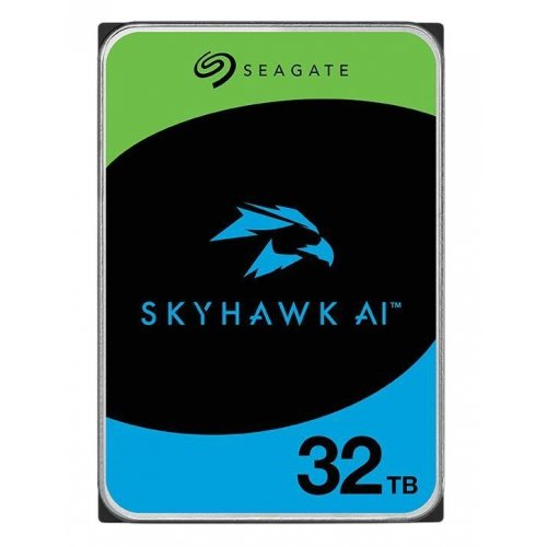 Жесткий диск Seagate SkyHawk AI 32TB 512MB 3.5" (ST32000VE000) купить в Украине: Киев, Днепр, Харьков, Одесса  | Проверка совместимости, низкая цена, отзывы, характеристики от TELEMART фото