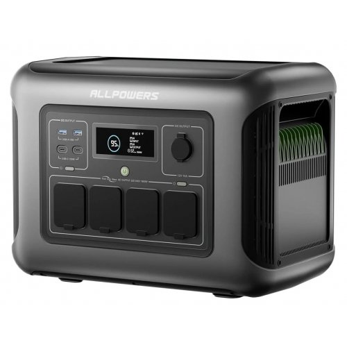 Зарядная станция ALLPOWERS R1500 Lite 1600W 1056Wh купить в Украине: Киев, Днепр, Харьков, Одесса  | Низкая цена, отзывы, характеристики от TELEMART фото