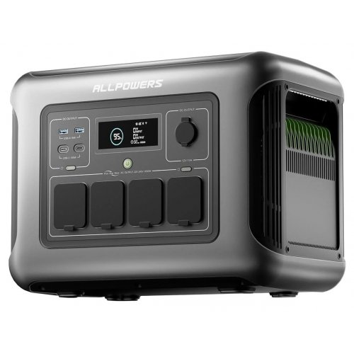 Зарядная станция ALLPOWERS R1500 Lite 1600W 1056Wh купить в Украине: Киев, Днепр, Харьков, Одесса  | Низкая цена, отзывы, характеристики от TELEMART фото