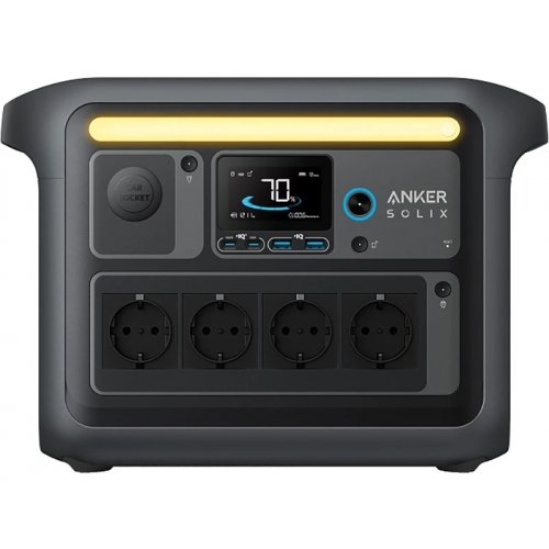 Зарядна станція Anker Solix C1000X 1800W 1056Wh (A1761311/A17613Z1) купити в Україні: Київ, Львів, Хмельницький, Тернопіль, Івано-Франківськ | Низька ціна, відгуки, характеристики від TELEMART фото