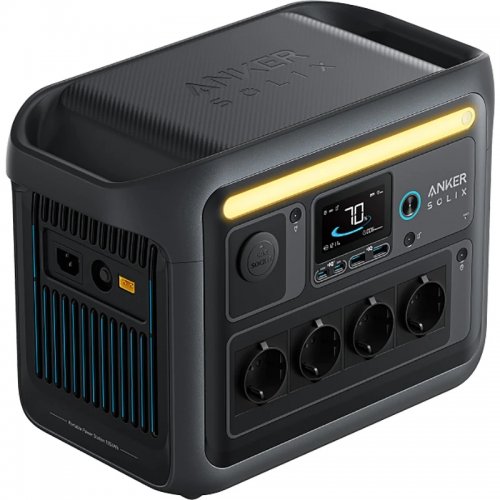 Зарядна станція Anker Solix C1000X 1800W 1056Wh (A1761311/A17613Z1) купити в Україні: Київ, Львів, Хмельницький, Тернопіль, Івано-Франківськ | Низька ціна, відгуки, характеристики від TELEMART фото