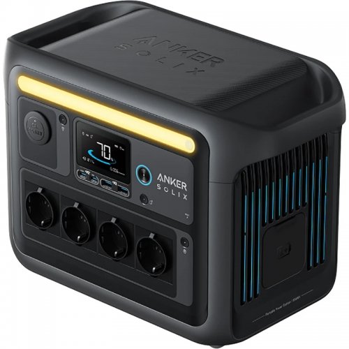 Зарядна станція Anker Solix C1000X 1800W 1056Wh (A1761311/A17613Z1) купити в Україні: Київ, Львів, Хмельницький, Тернопіль, Івано-Франківськ | Низька ціна, відгуки, характеристики від TELEMART фото