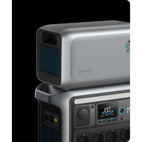 Зарядна станція Anker Solix C1000X 1800W 1056Wh (A1761311/A17613Z1) купити в Україні: Київ, Львів, Хмельницький, Тернопіль, Івано-Франківськ | Низька ціна, відгуки, характеристики від TELEMART фото
