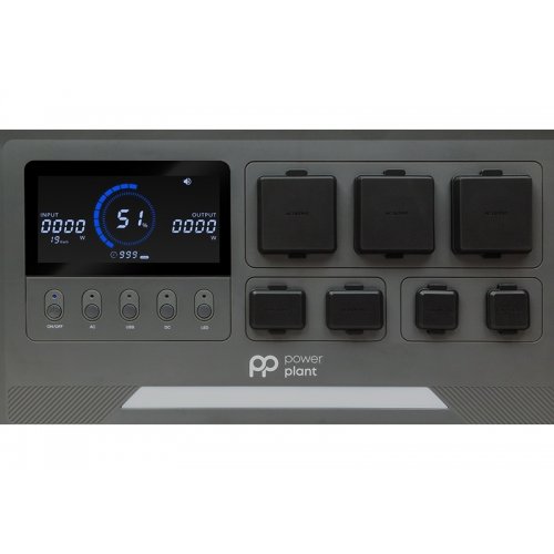 Зарядная станция PowerPlant G24 Pro 2400W 2048Wh (PB931545) купить в Украине: Киев, Днепр, Харьков, Одесса  | Низкая цена, отзывы, характеристики от TELEMART фото