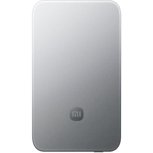 Powerbank Xiaomi UltraThin Magnetic 5000mAh 15W (BHR08Z2GL) Silver купить в Украине: Киев, Днепр, Харьков, Одесса  | Низкая цена, отзывы, характеристики от TELEMART фото