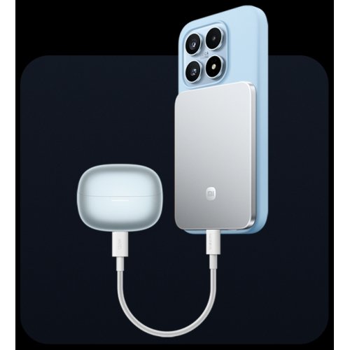 Powerbank Xiaomi UltraThin Magnetic 5000mAh 15W (BHR08Z2GL) Silver купить в Украине: Киев, Днепр, Харьков, Одесса  | Низкая цена, отзывы, характеристики от TELEMART фото