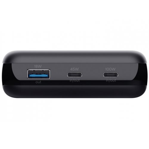 Powerbank Trust Laro 20000mAh 100W (25240) Black купить в Украине: Киев, Днепр, Харьков, Одесса  | Низкая цена, отзывы, характеристики от TELEMART фото