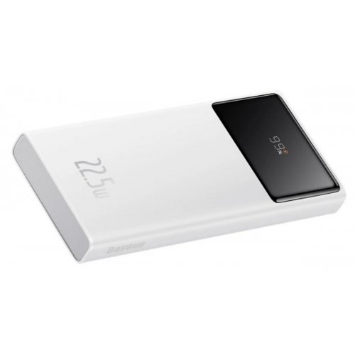 Powerbank Baseus Star Lord 10000mAh 22.5W (PPXJ100002) White купить в Украине: Киев, Днепр, Харьков, Одесса  | Низкая цена, отзывы, характеристики от TELEMART фото