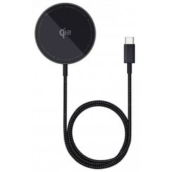 Беспроводное зарядное устройство Baseus Simple Mini4 Air Magnetic Wireless 15W (P10278200111-00) Black