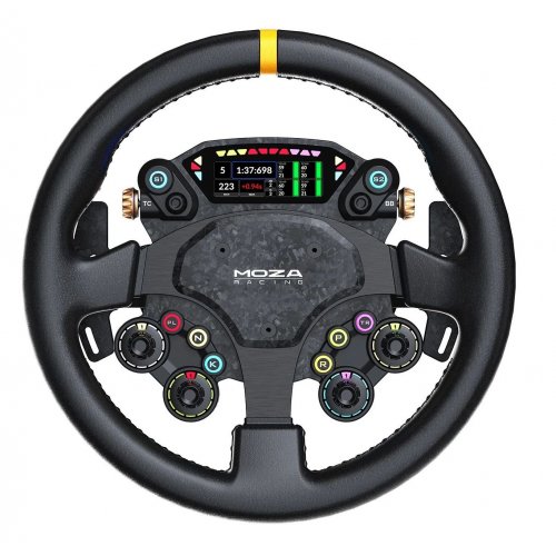 Кермо MOZA Racing CS Pro Steering (RS093_Moza) Black купити в Україні: Київ, Львів, Хмельницький, Тернопіль, Івано-Франківськ | Низька ціна, відгуки, характеристики від TELEMART фото