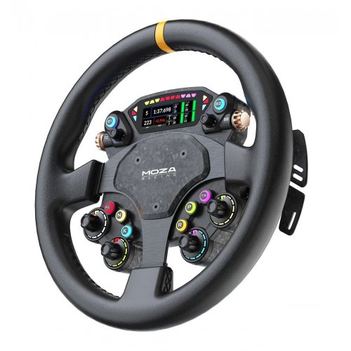 Кермо MOZA Racing CS Pro Steering (RS093_Moza) Black купити в Україні: Київ, Львів, Хмельницький, Тернопіль, Івано-Франківськ | Низька ціна, відгуки, характеристики від TELEMART фото