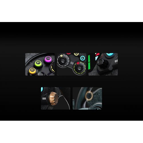 Кермо MOZA Racing CS Pro Steering (RS093_Moza) Black купити в Україні: Київ, Львів, Хмельницький, Тернопіль, Івано-Франківськ | Низька ціна, відгуки, характеристики від TELEMART фото