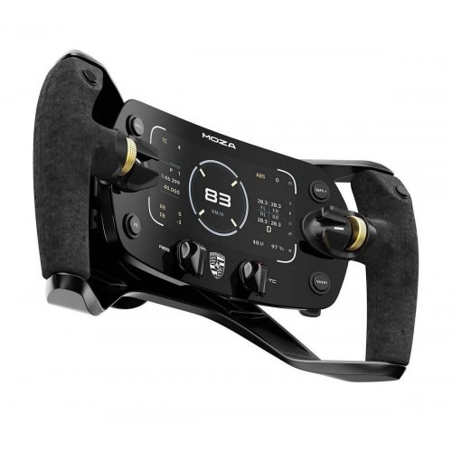 Руль MOZA Racing Racing Porsche Mission R Steering (RS097_Moza) Black купить в Украине: Киев, Днепр, Харьков, Одесса  | Низкая цена, отзывы, характеристики от TELEMART фото
