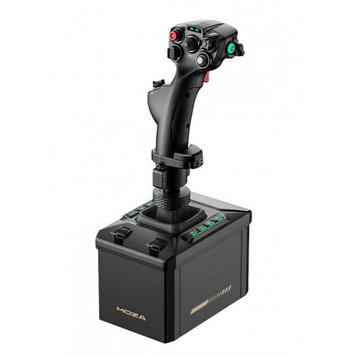 Джойстик для авіасимулятора MOZA AB6 Flight Simulator (AS017_Moza) Black купити в Україні: Київ, Львів, Хмельницький, Тернопіль, Івано-Франківськ | Низька ціна, відгуки, характеристики від TELEMART фото
