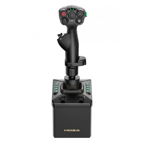 Джойстик для авіасимулятора MOZA AB6 Flight Simulator (AS017_Moza) Black купити в Україні: Київ, Львів, Хмельницький, Тернопіль, Івано-Франківськ | Низька ціна, відгуки, характеристики від TELEMART фото
